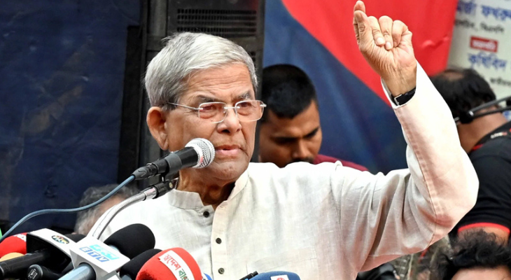 আমরা যুদ্ধ করে স্বাধীনতা এনেছি, দেশ ছেড়ে কোথাও যাবো না: মির্জা ফখরুল