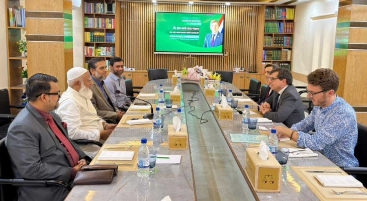 জামায়াত আমিরের সঙ্গে ফ্রান্স রাষ্ট্রদূতের সৌজন্য সাক্ষাৎ