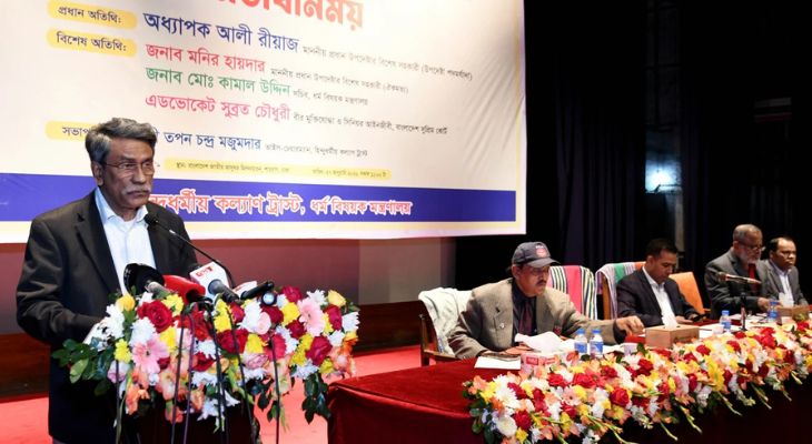 জুলাই সনদ প্রত্যেক নাগরিকের ধর্মীয় অধিকার নিশ্চিত করবে: আলী রীয়াজ