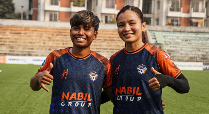 ঋতুপর্ণার হ্যাটট্রিকে ১৩-০ গোলের জয়