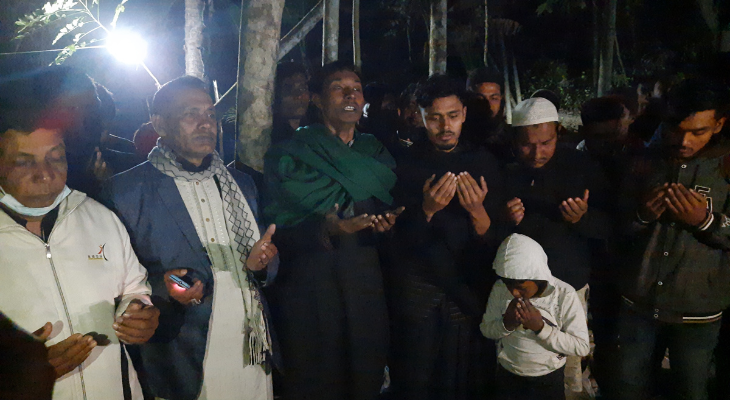 বাড়িতে পৌঁছেছেন স্ত্রী-সন্তানহারা ছাত্রলীগ নেতা সাদ্দাম