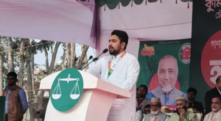 নির্বাচন ঘিরে পার্শ্ববর্তী দেশ ষড়যন্ত্রে লিপ্ত রয়েছে: নাহিদ ইসলাম