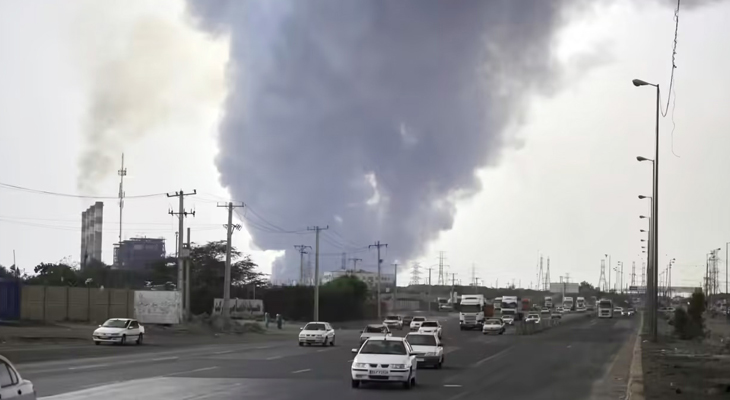 ইরানে ভবনে ভয়াবহ বিস্ফোরণ