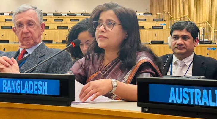 জাতিসংঘ শান্তি বিনির্মাণ কমিশনের সহ-সভাপতি নির্বাচিত বাংলাদেশ