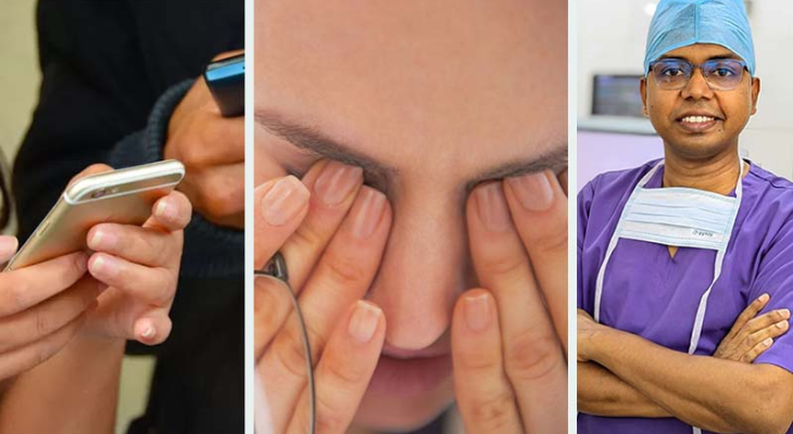 ডিজিটাল স্ক্রিন থেকে চোখের ভয়াবহ ক্ষতি? সুরক্ষায় ২০-২০-২০ নিয়ম জানালেন চিকিৎসক