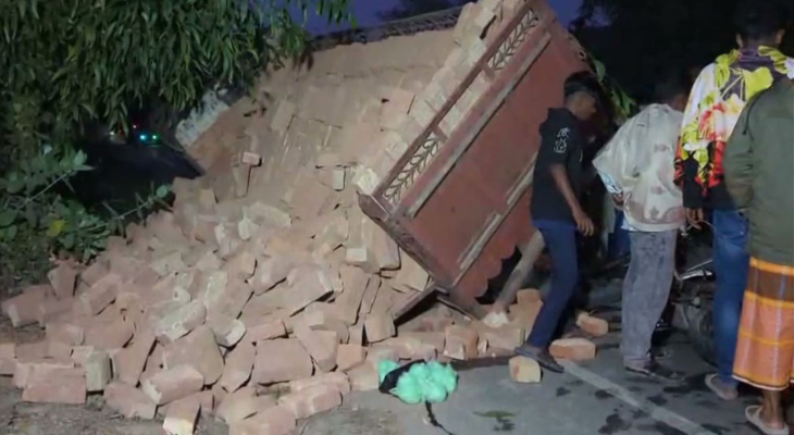 গোপালগঞ্জে ইটবোঝাই ট্রলির ধাক্কায় মোটরসাইকেল আরোহী নিহত