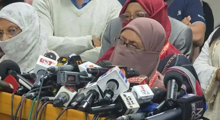 পুরুষ হচ্ছে নারীর পরিচালক: জামায়াত নেত্রী নুরুন্নেসা সিদ্দিকা