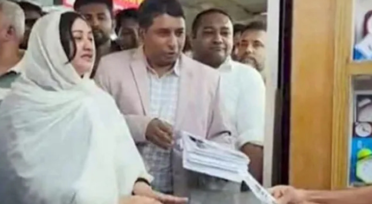 তারেক রহমানের জন্য ভোট চাচ্ছেন কোকোর স্ত্রী শর্মিলা