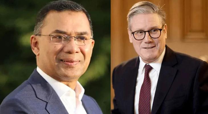 তারেক রহমানকে ব্রিটিশ প্রধানমন্ত্রীর অভিনন্দন