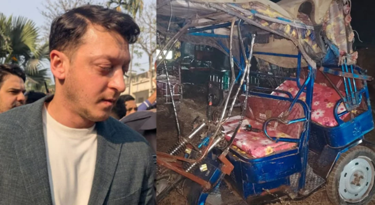 রোহিঙ্গা ক্যাম্প থেকে ফেরার পথে দুর্ঘটনার কবলে ওজিলের গাড়িবহর