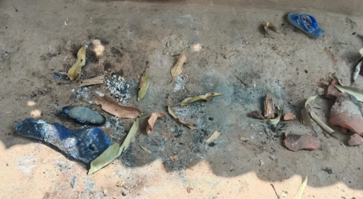 ডাইনি অপবাদে ১০ মাসের ছেলেসহ মাকে পুড়িয়ে হত্যা