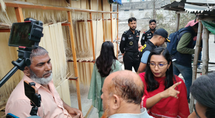 খালিশপুরে দুই সেমাই ফ্যাক্টরিকে জরিমানা