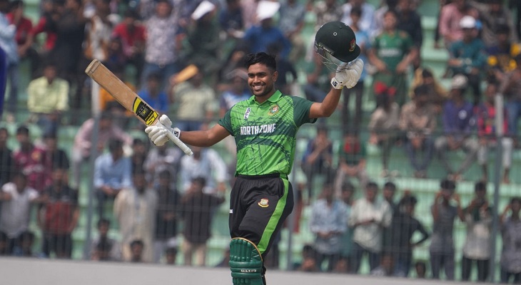 প্রথম সেঞ্চুরিতে দলকে জিতিয়ে যা বললেন আকবর