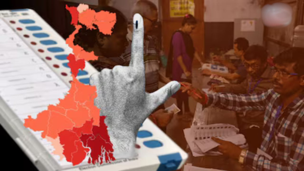 পশ্চিমবঙ্গে ভোট হবে দুই দফায়, গণনা ৪ মে