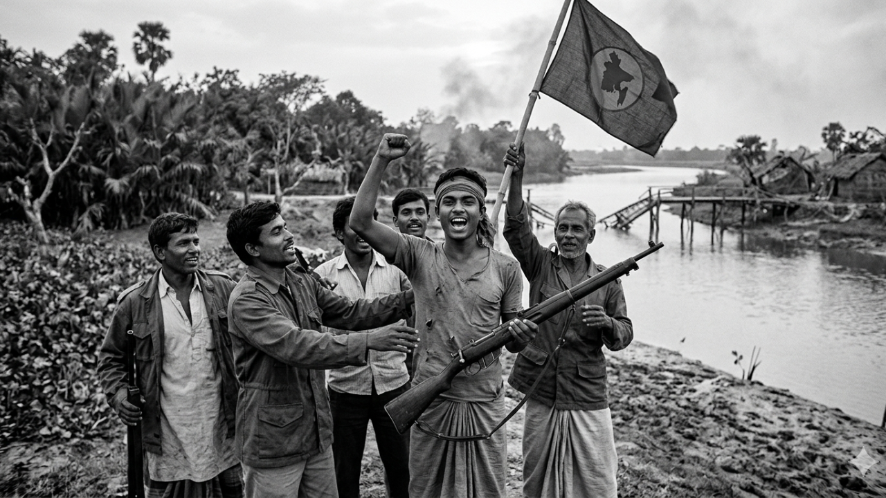 খুলনার রণাঙ্গনে বীর মুক্তিযোদ্ধা স ম রুহুল আমিন