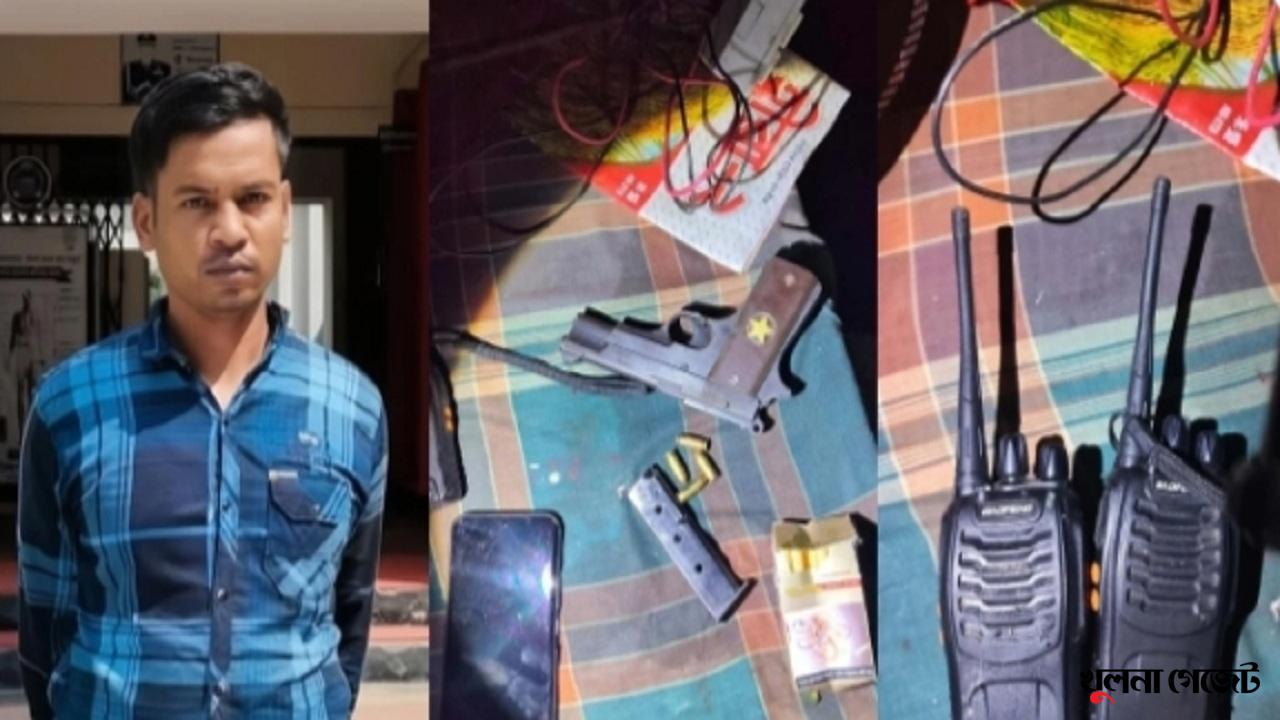 কালিগঞ্জে অস্ত্র-গুলিসহ ডাকাত বাহিনীর সদস্য গ্রেপ্তার