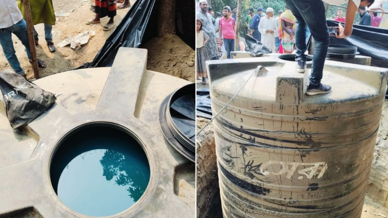 মাটির নিচ থেকে ১০ হাজার লিটার জ্বালানি তেল উদ্ধার