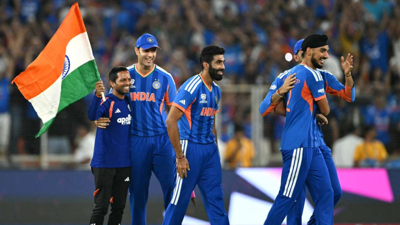 টানা দ্বিতীয়বার টি-টোয়েন্টি বিশ্বকাপ চ্যাম্পিয়ন ভারত