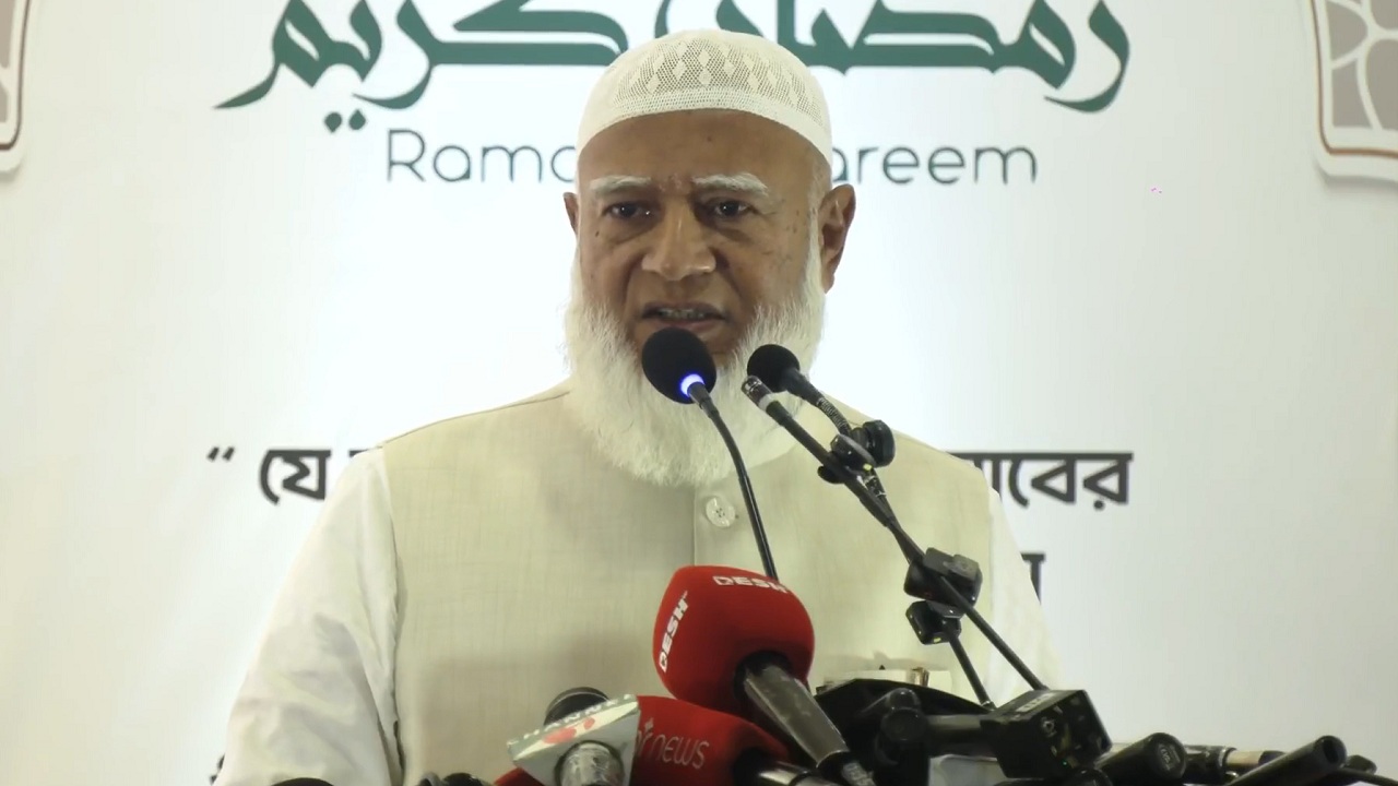 জনগণের কল্যাণে কাজের মাধ্যমে উদাহরণ তৈরি করবে বিরোধীদল : জামায়াত আমির