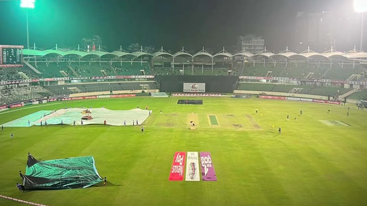 নতুন লক্ষ্য পেল বাংলাদেশ, খেলা শুরু ৯.৩৫ মিনিটে