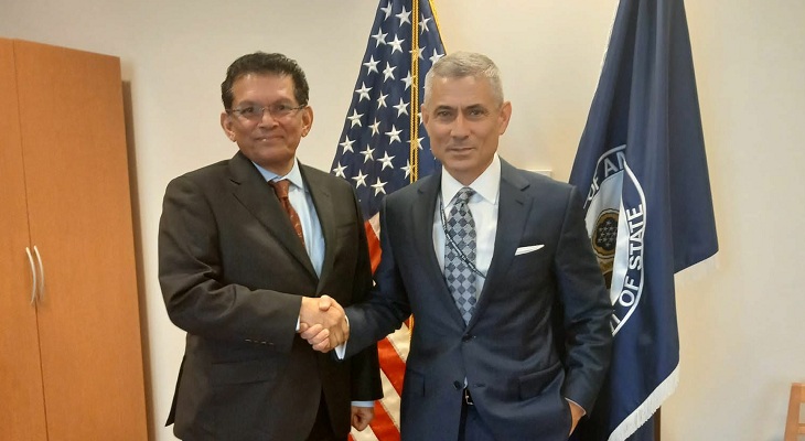 পররাষ্ট্রমন্ত্রীর সঙ্গে পল কাপুরের বৈঠক