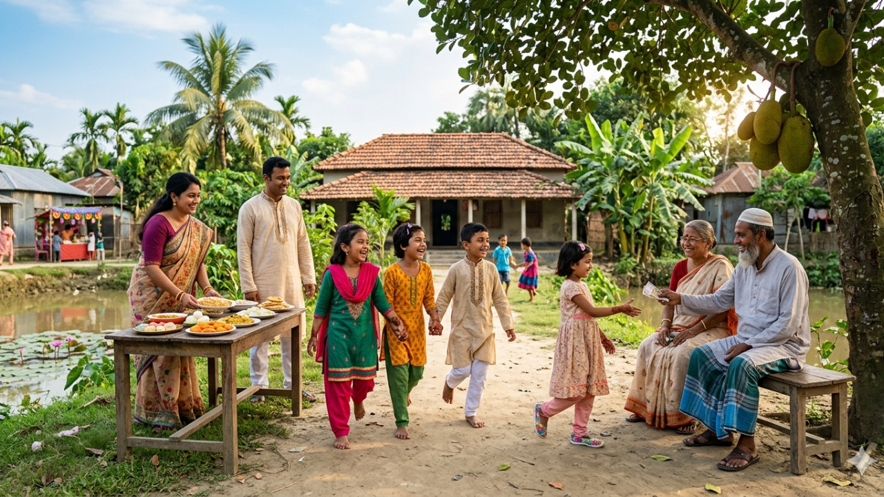 ঈদের খুশি