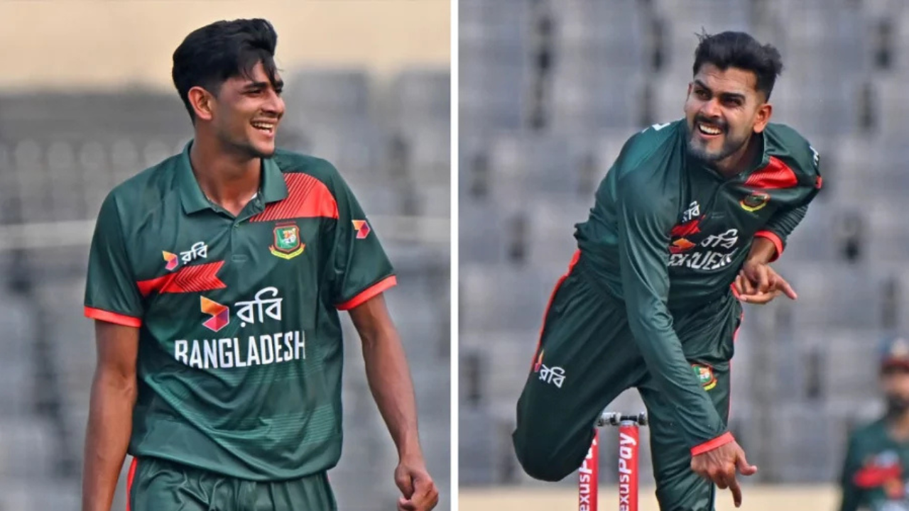 আইসিসি র‍্যাঙ্কিংয়ে ৬৫ ধাপ এগোলেন নাহিদ; সেরা দশে মিরাজ