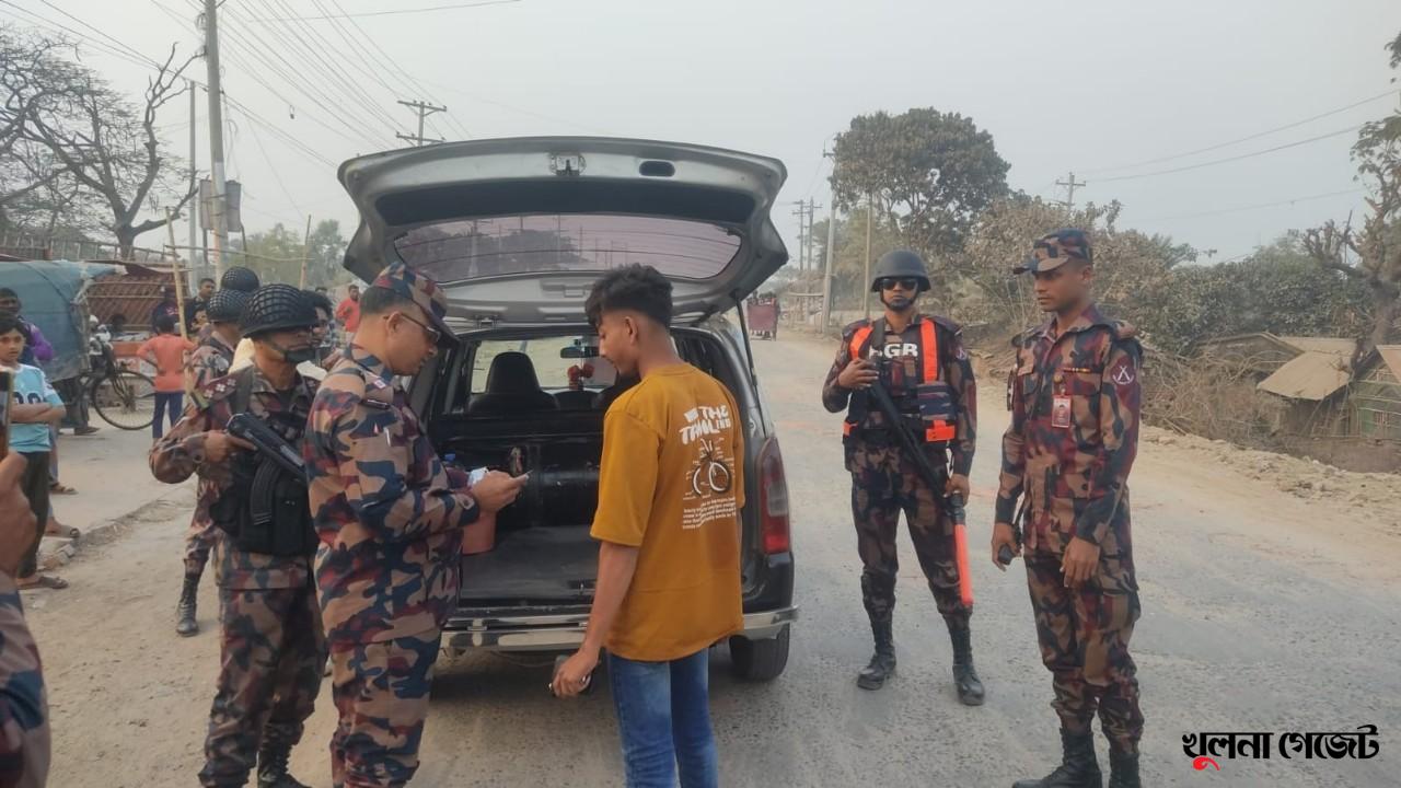 সীমান্তে জ্বালানি তেলের অবৈধ মজুদ ও পাচার প্রতিরোধে বিজিবি’র নিরাপত্তা জোরদার