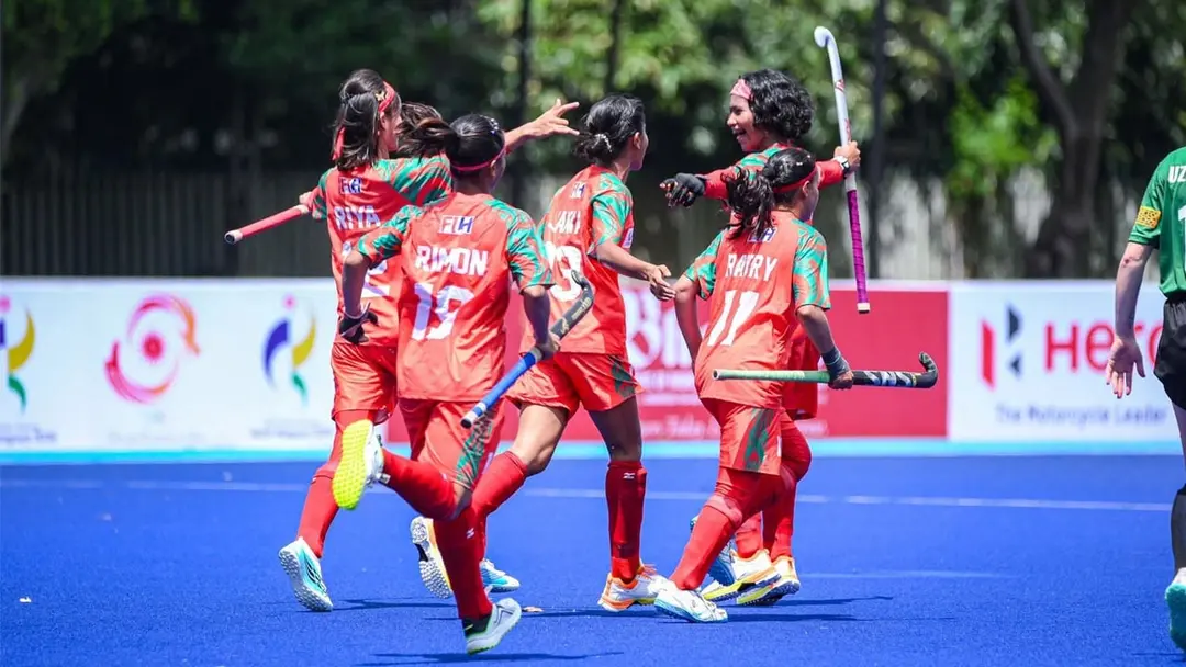 রিয়ার হ্যাটট্রিকে সিঙ্গাপুরকে হারিয়ে ফাইনালে বাংলাদেশ