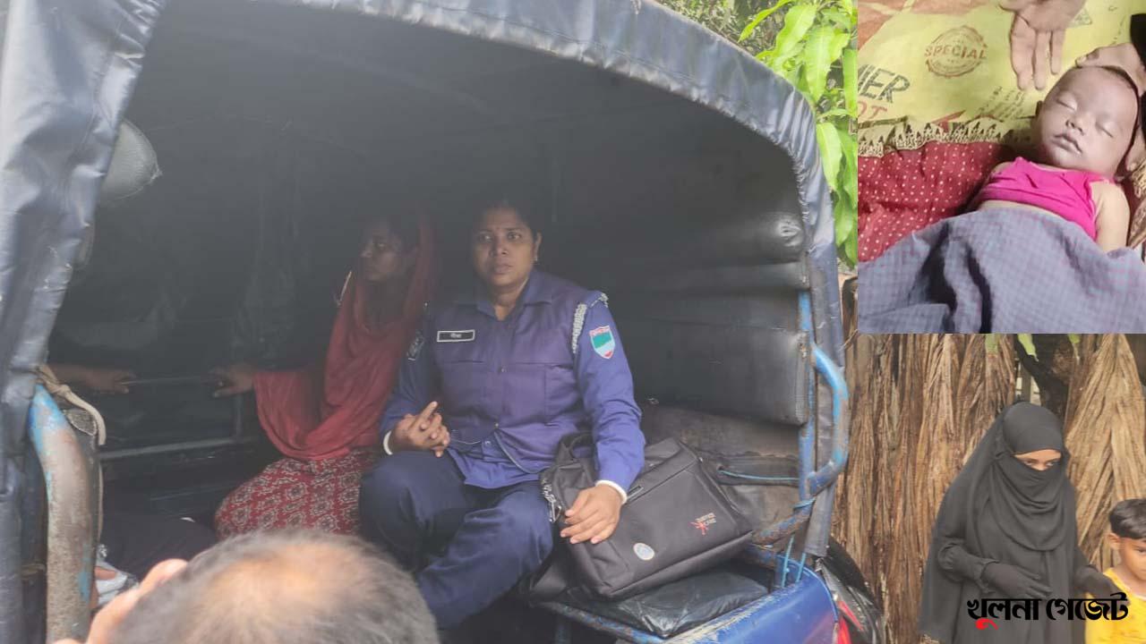 নড়াইলে নবজাতককে গলায় গামছা পেঁচিয়ে হত্যা, মা আটক