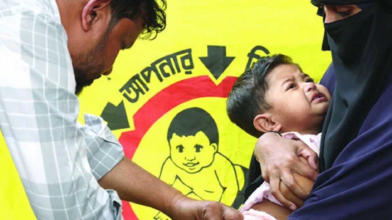 সারা দেশে হামের টিকাদান কর্মসূচি শুরু