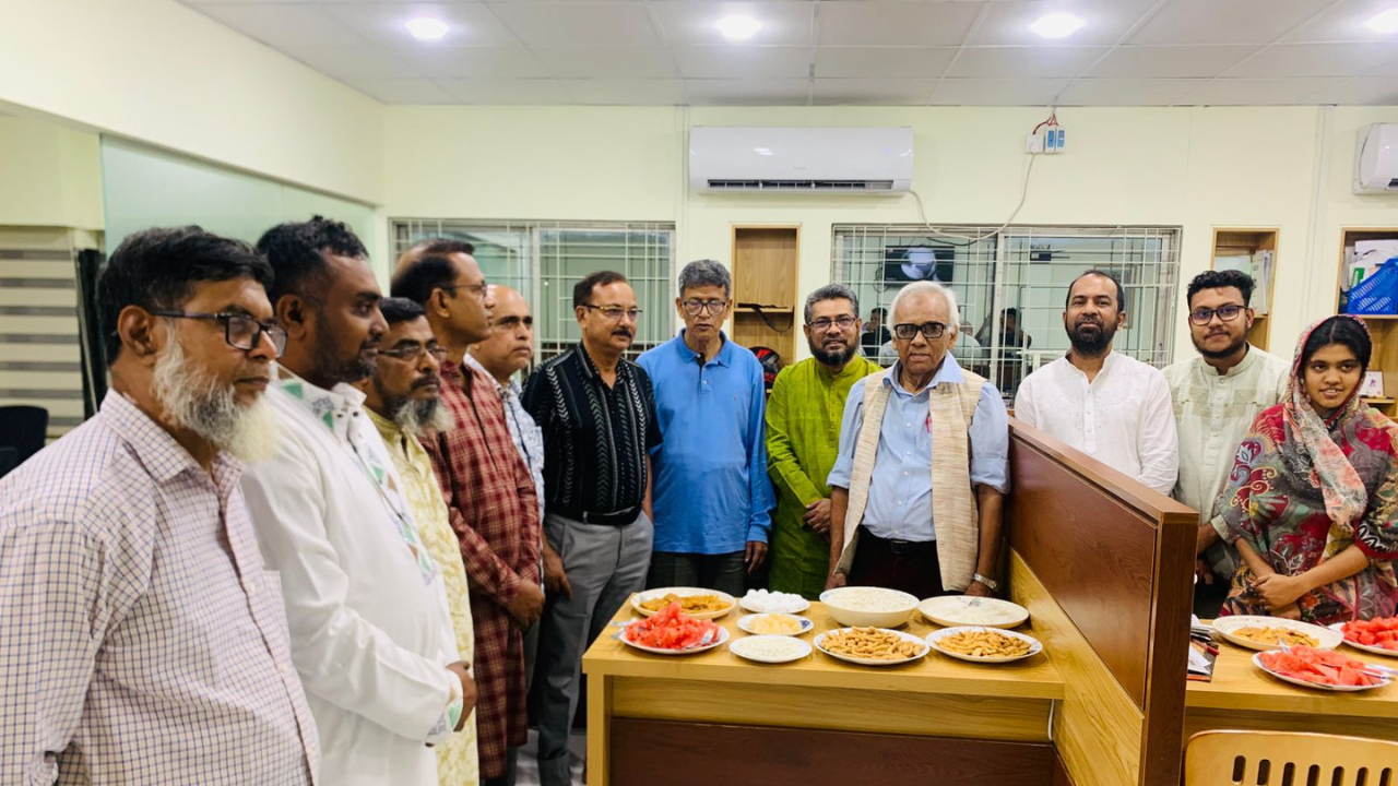 খুলনা গেজেটের বার্তা কক্ষে বৈশাখি সন্ধ্যা