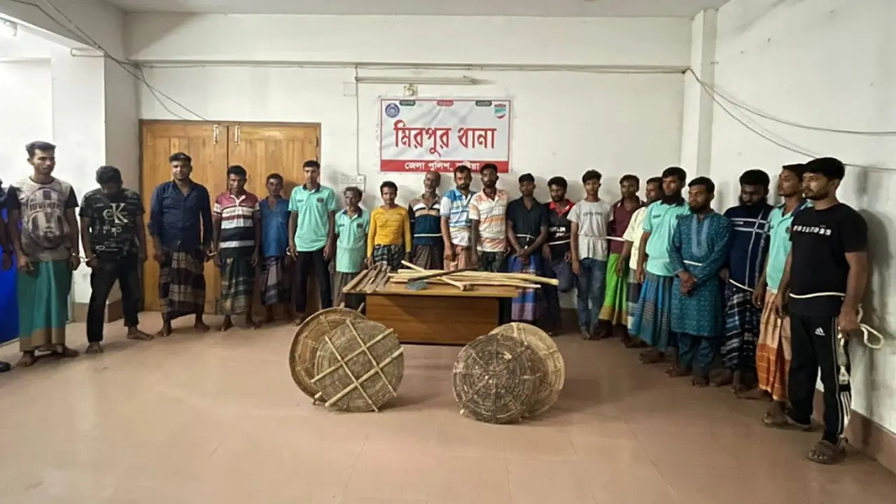 শিশুদের খেলাকে কেন্দ্র করে সংঘর্ষ, জামায়াতের ২১ কর্মী-সমর্থক গ্রেপ্তার