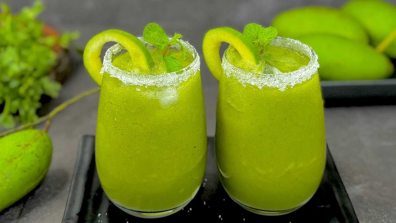 গরমে স্বস্তি পেতে কাঁচা আমের শরবত