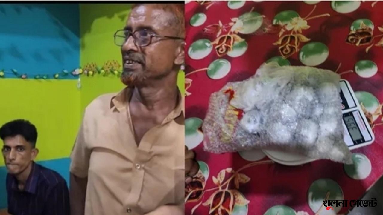 ইয়াবা ও গাজাসহ মাদক ব্যবসায়ী পিতা-পুত্র গ্রেপ্তার