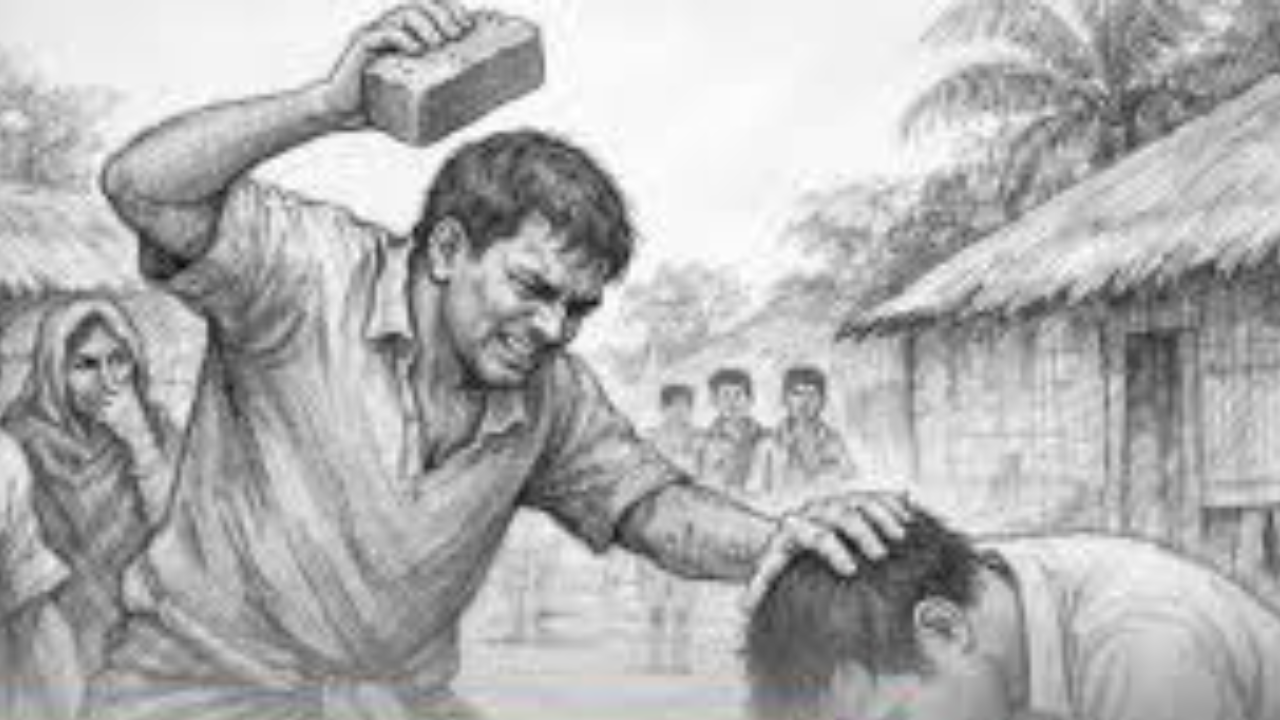 নগরীতে ইটের আঘাতে যুবক গুরুতর আহত