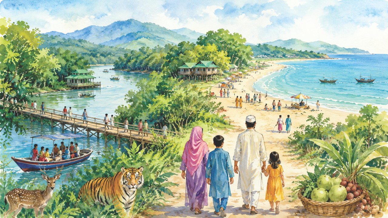 ঈদ পর্যটনে সমৃদ্ধ হোক দেশের অর্থনীতি