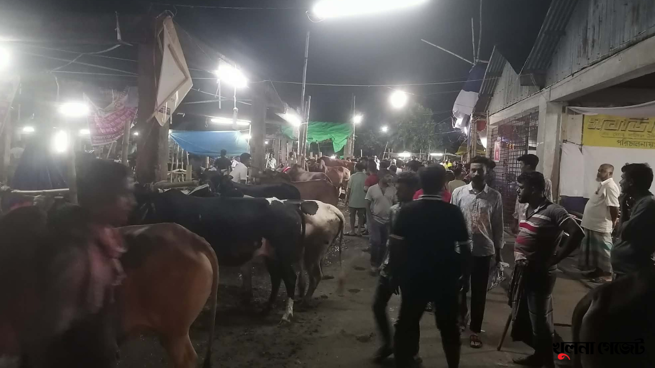 খুলনায় খামারিদের কান্নায় শেষ হলো হাট