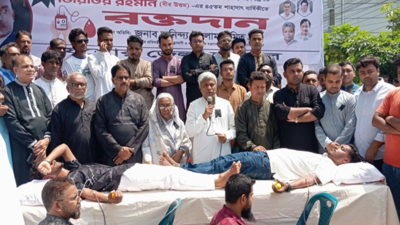 শহীদ জিয়ার শাহাদাৎ বার্ষিকীতে যশোরে বিএনপির নানা কর্মসূচি