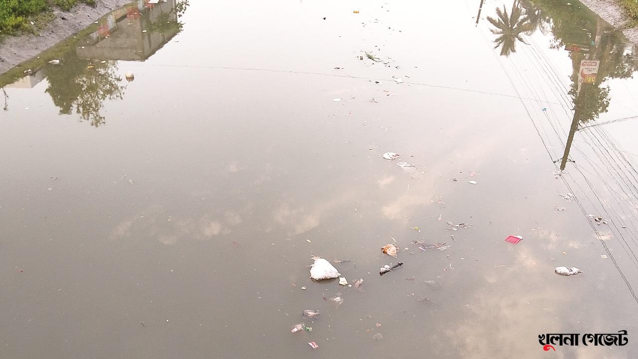 চরম দূষণের শিকার প্রাণসায়ের খাল, সাতক্ষীরার শহর হারাচ্ছে সৌন্দর্য