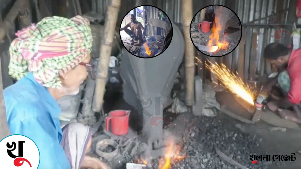 ঈদকে সমানে রেখে টুংটাং শব্দে ব্যস্ত সময় কাটাচ্ছেন কর্মকারেরা