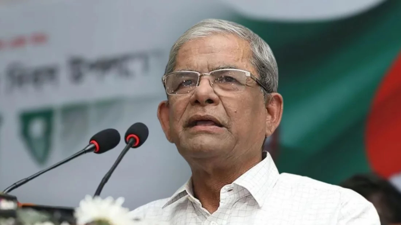 আওয়ামী লীগের কারণেই দেশের মানুষ পানির ন্যায্য হিস্যা থেকে বঞ্চিত: মির্জা ফখরুল