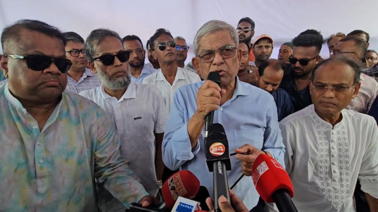 আমরা একদলীয় শাসনে বিশ্বাসী নই: মির্জা ফখরুল
