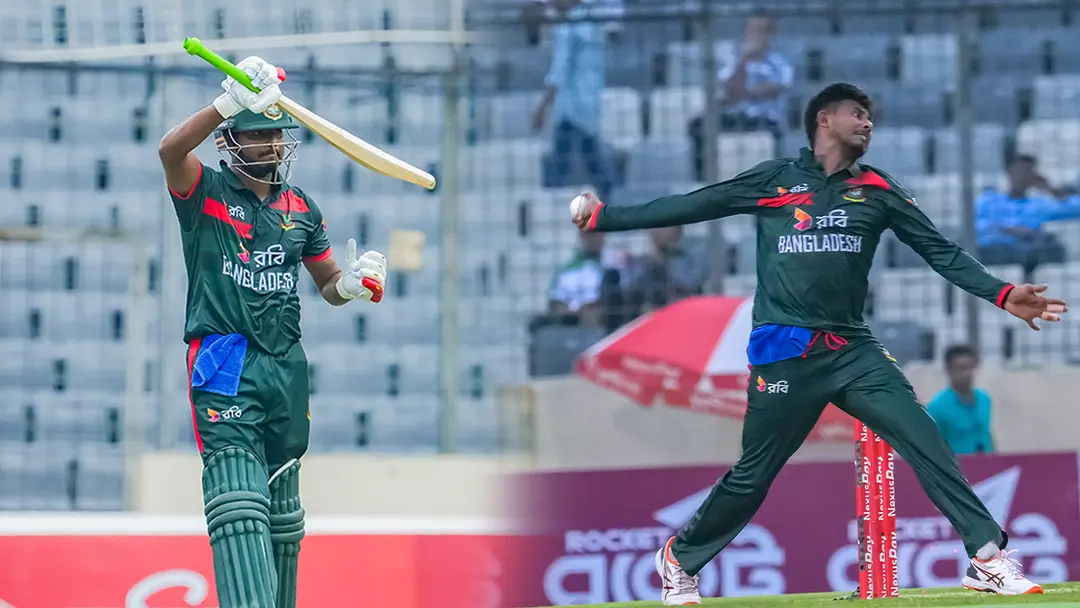 প্রত্যাবর্তনটা স্মরণীয় করে রাখলেন মোসাদ্দেক