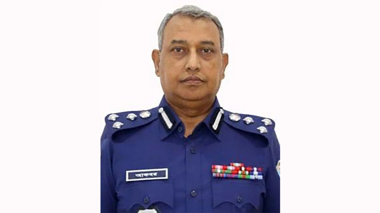 সিআইডির দায়িত্বে ডিআইজি আলি আকবর খান