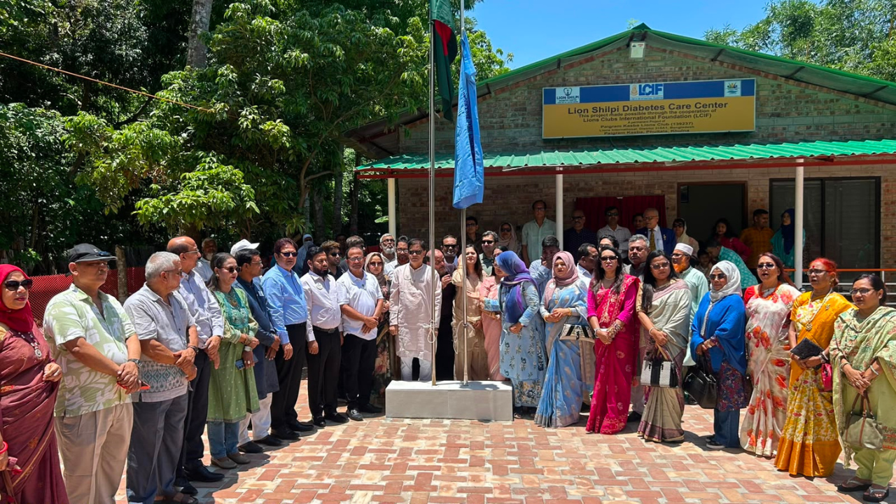 ফুলতলায় ‘লায়ন শিল্পী ডায়াবেটিস কেয়ার সেন্টার’ উদ্বোধন