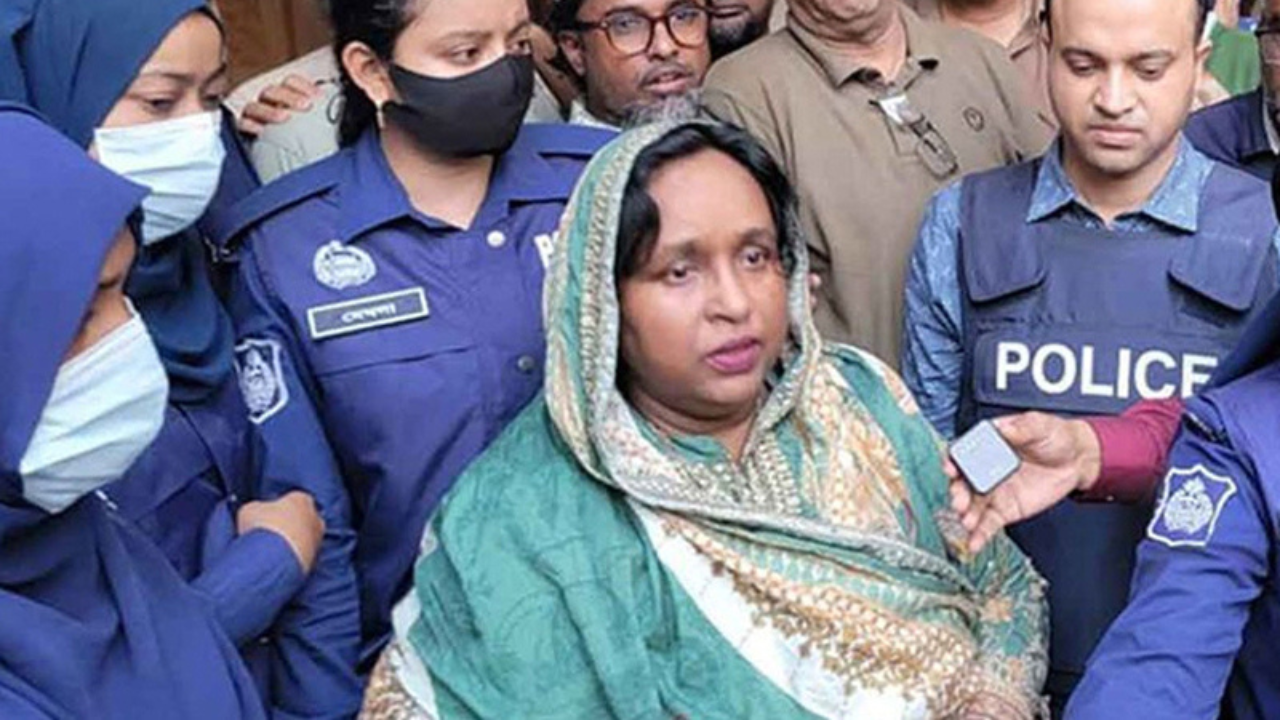 কাশিমপুর কারাগার থেকে মুক্তি পেলেন সাবেক মেয়র আইভী
