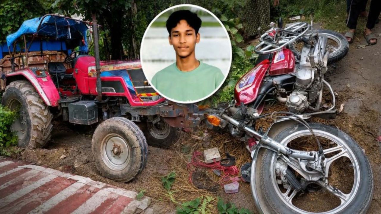 মোটরসাইকেল-ট্রাক্টরের মুখোমুখি সংঘর্ষে যুবক নিহত