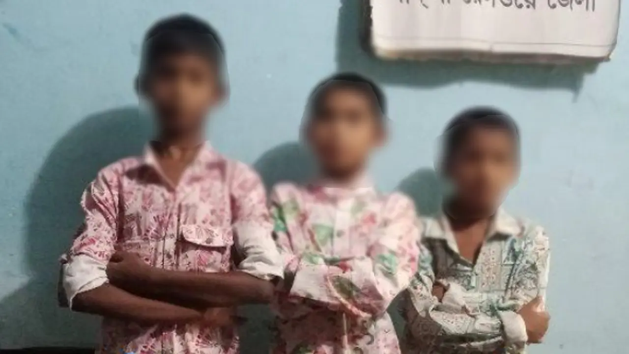 কুষ্টিয়ার রেলওয়ে জংশন থেকে অপহৃত ৩ শিশু ঢাকায় উদ্ধার