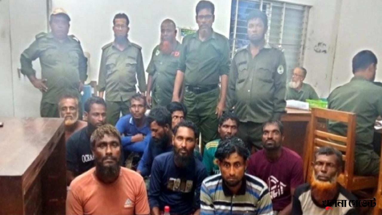 নিষেধাজ্ঞার মধ্যে সুন্দরবনে মধু আহরণ, ১১ মৌয়াল আটক